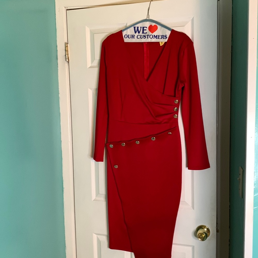 Unknown, Red, Large